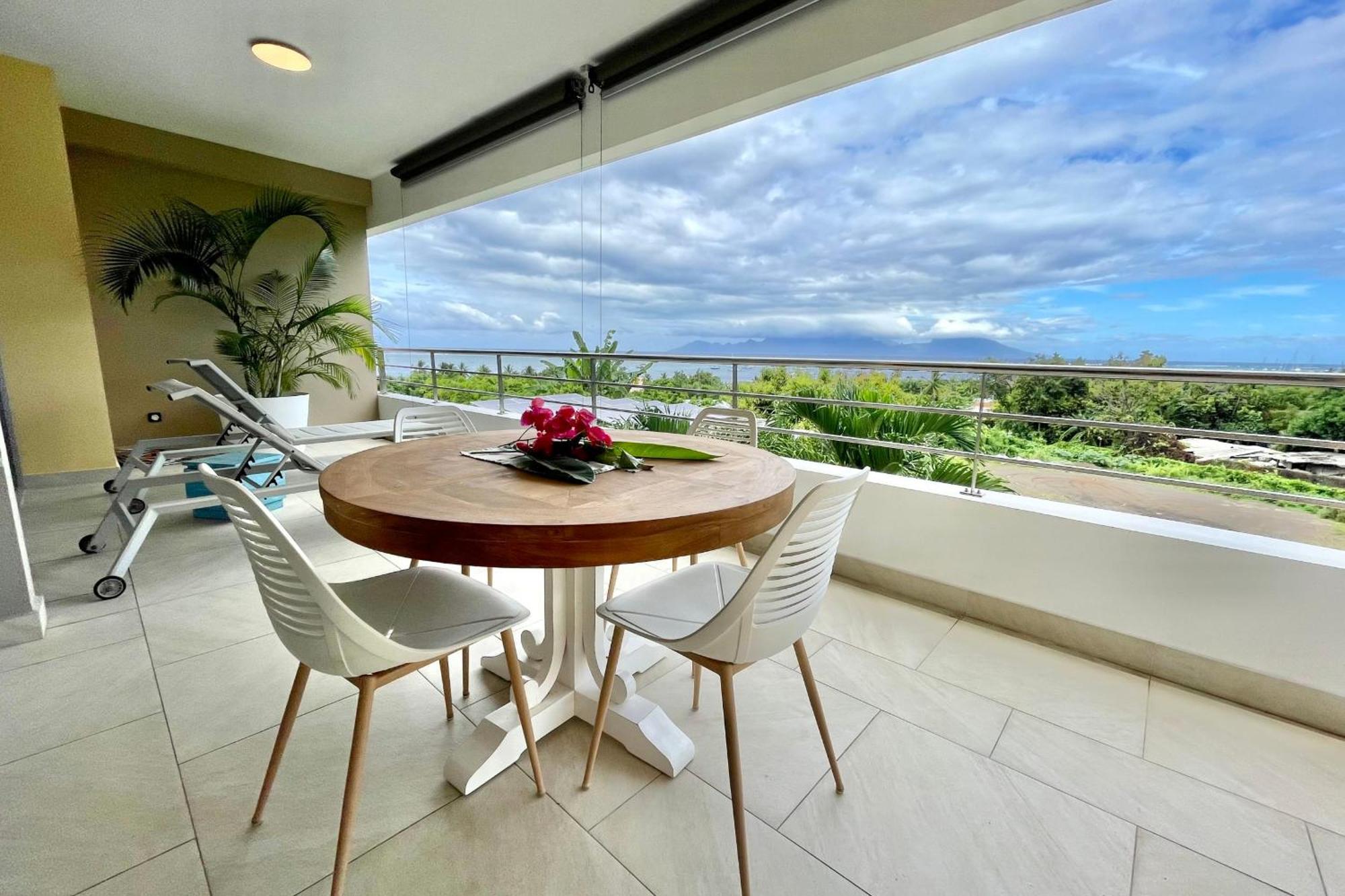 Manuia Luxury Apartment - Tahiti Punaauia -Wi-Fi Netflix Pool & Gym Exterior photo